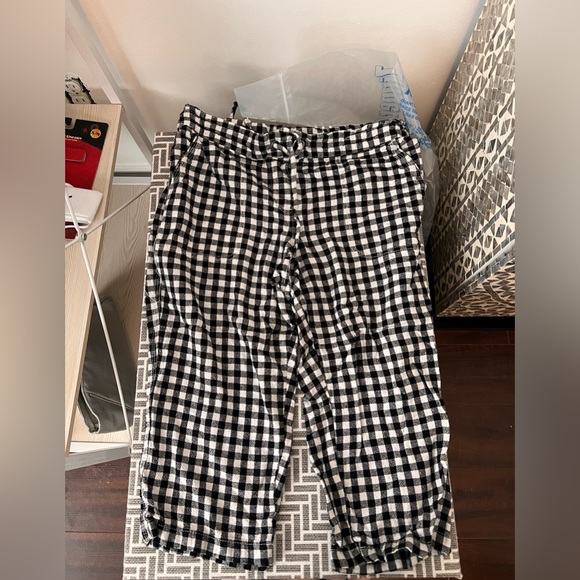 Lightweight Gingham Pants - Picture 2 of 4